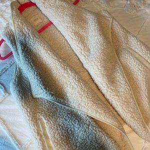 Sherpa Cream Women’s Vest Harper Heritage Size S